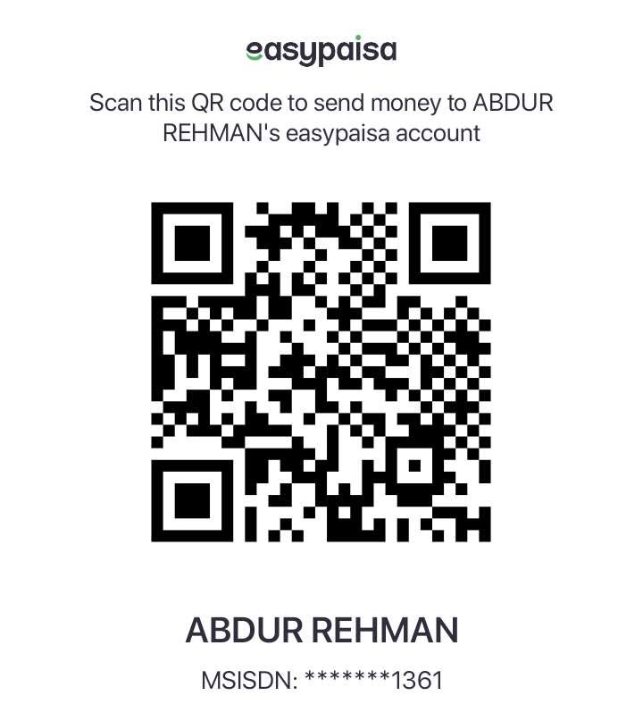 Easypaisa QR